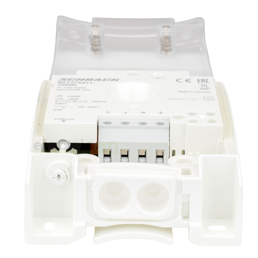 Comutator crepuscular și de scara, (comutator de noapte), 16A, 2300W, IP55, Schrack, BZT27A011 [2]