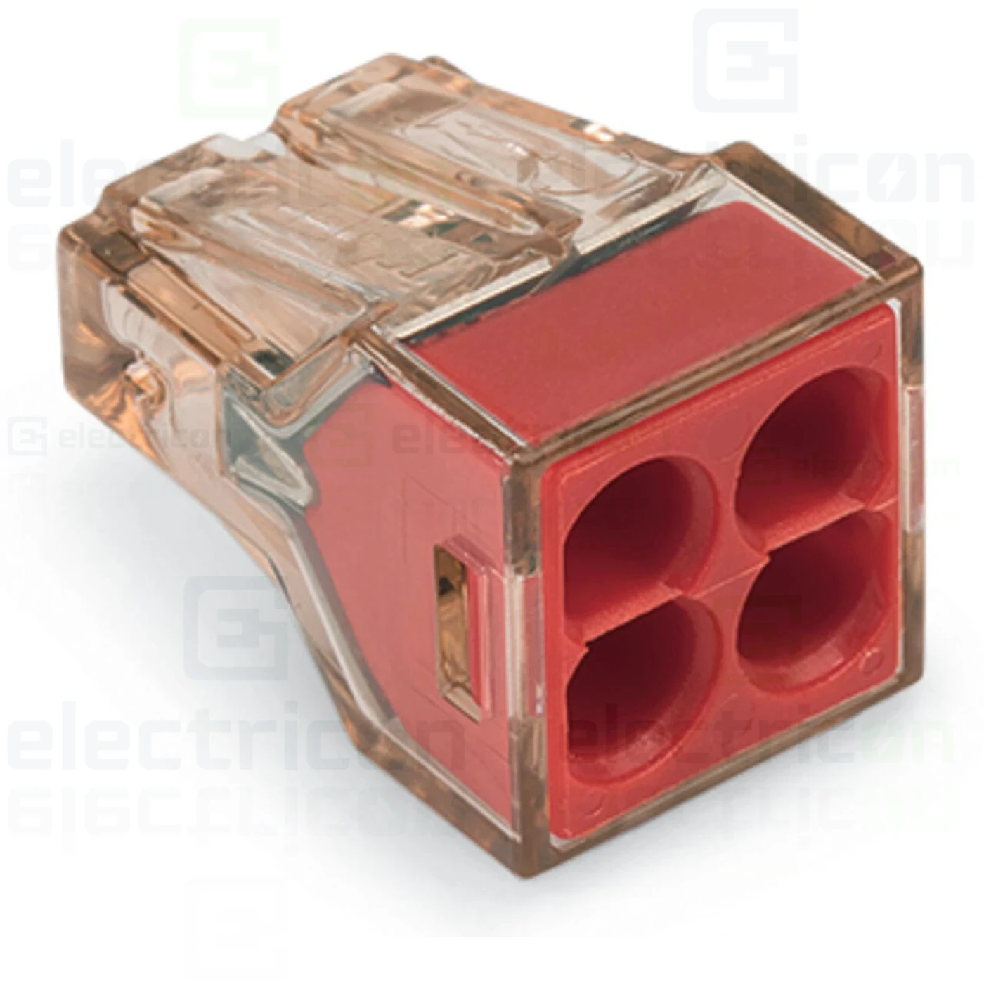 Conector, clemă rapidă, PUSH WIRE,  4 conexiuni, Wago, 773-604 [1]