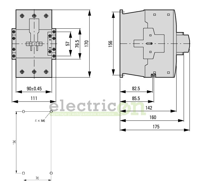 Contactor ALEA II 75kW/400V, bobina la 230Vca [3]