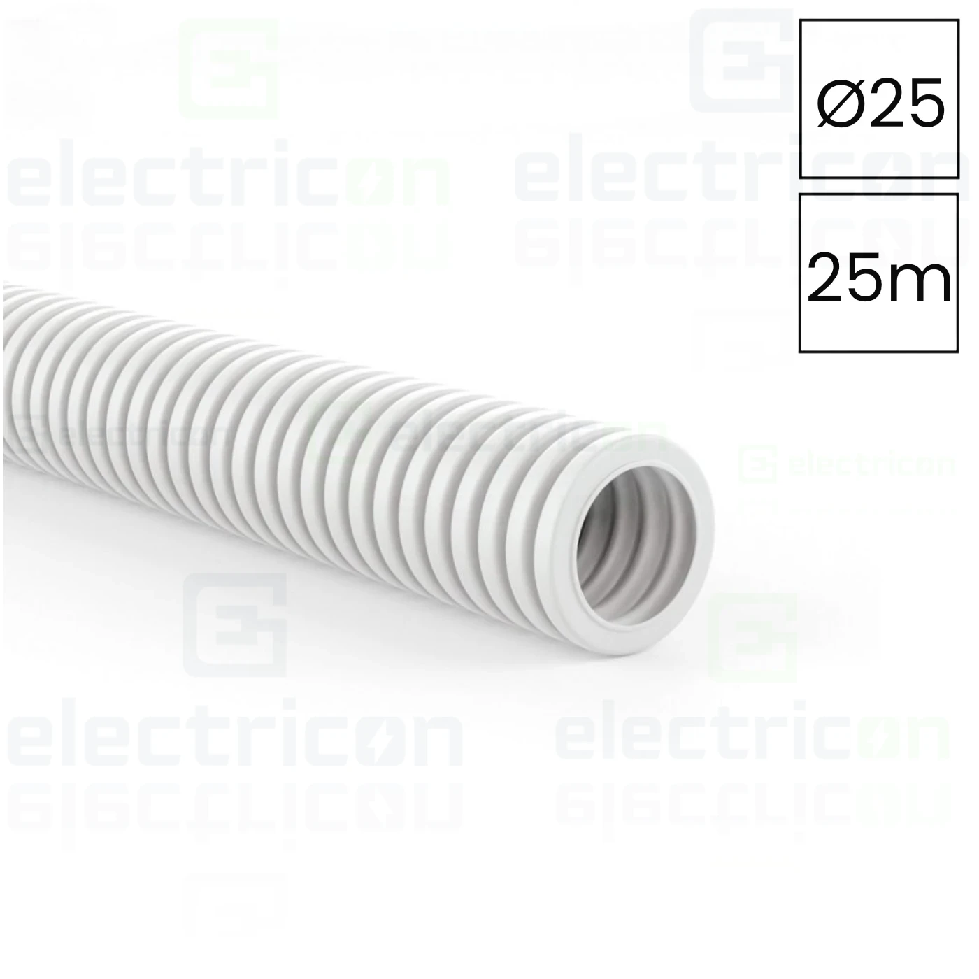 Tub copex flexibil antimicrobian Kouvidis MEDIFLEX AM, Ø25mm, pentru medii sanitare [1]