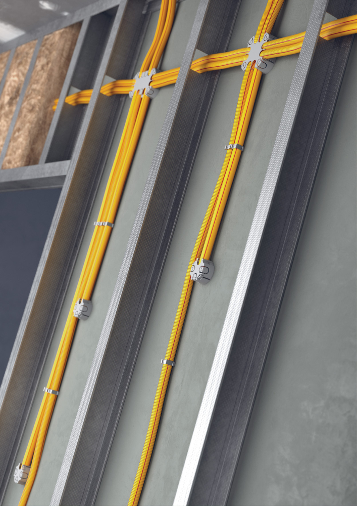 Copex tub protecție EMC Kouvidis SUPERFLEX PLUS ISR 16mm 320N galben-rosu electric rola 100m 2053916 [7]