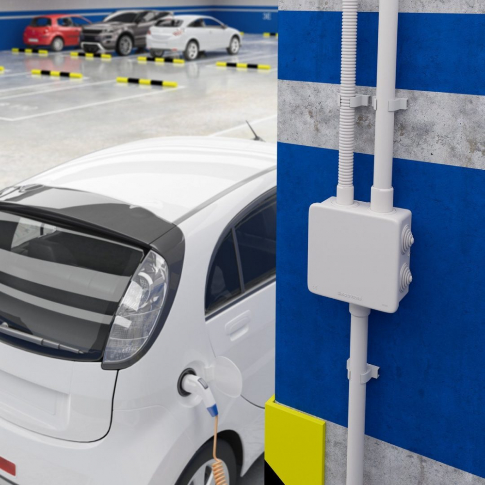 Copex tub protecție flexibil, rola 25 metri, gri, 25mm, 1250N, Conflex HF IAS, Kouvidis, 2004025 [4]