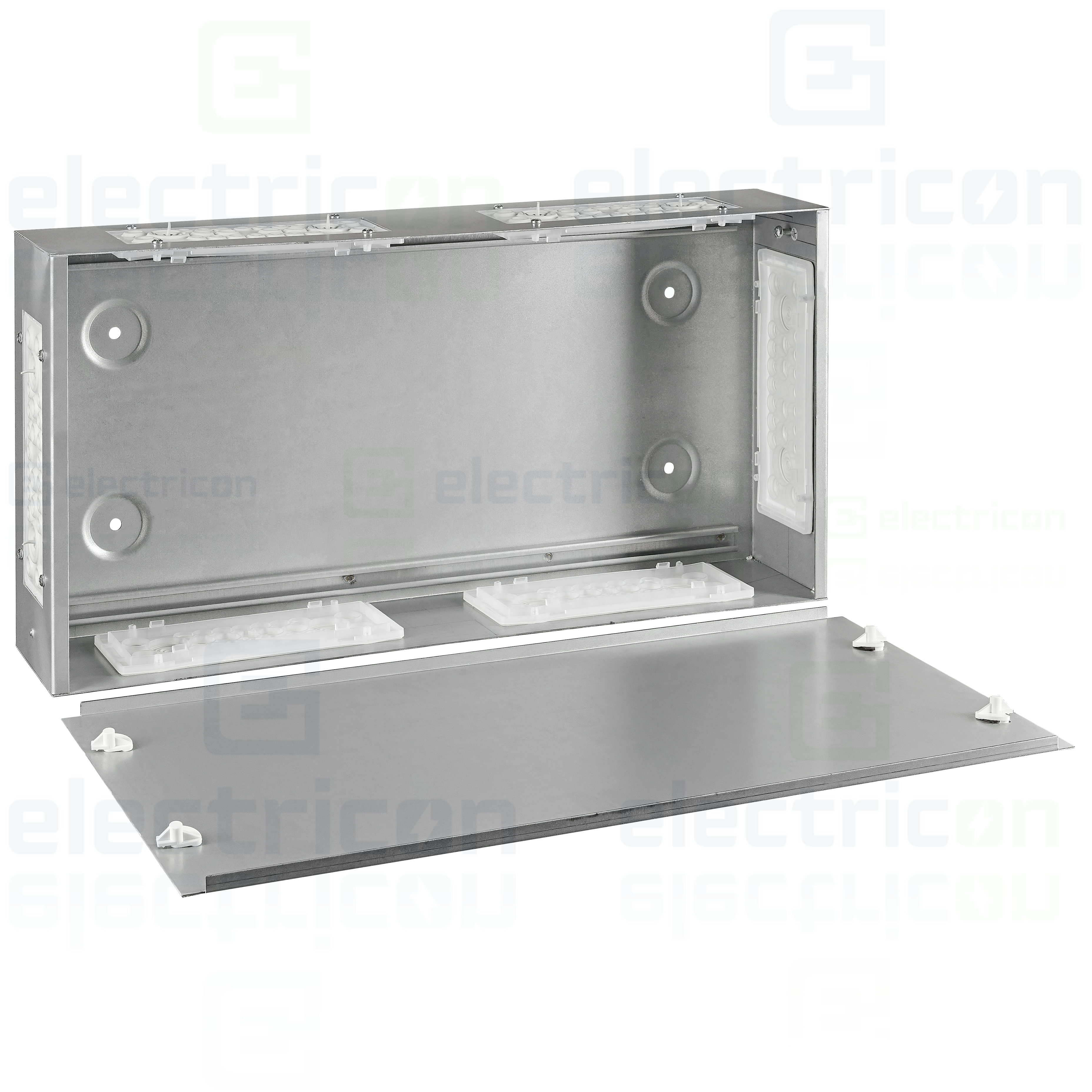 Cutie de conexiuni metalică Schrack BK060002 (300x600x120mm) cu flanșe pre-perforate [2]