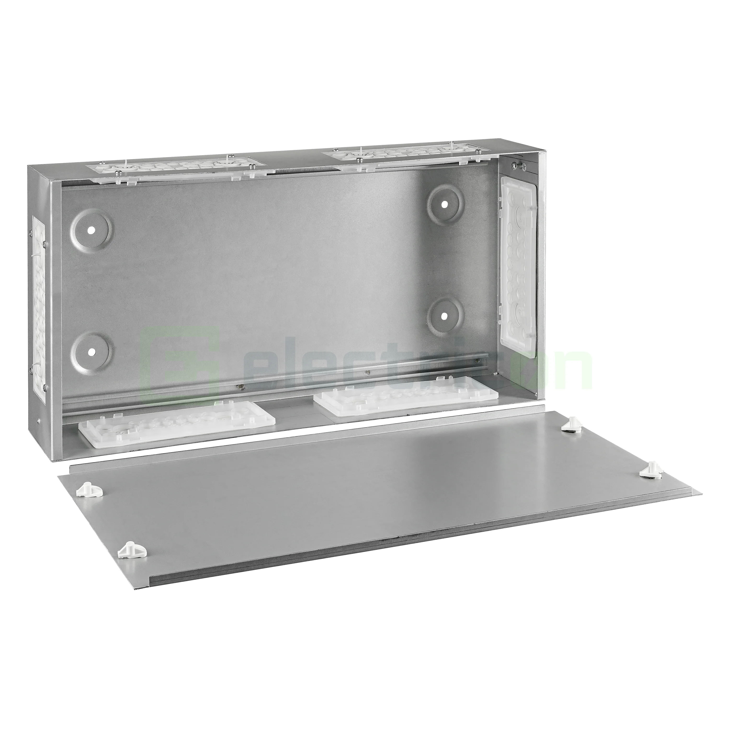 Cutie de conexiuni metalică Schrack BK060002 (300x600x120mm) cu flanșe pre-perforate [2]