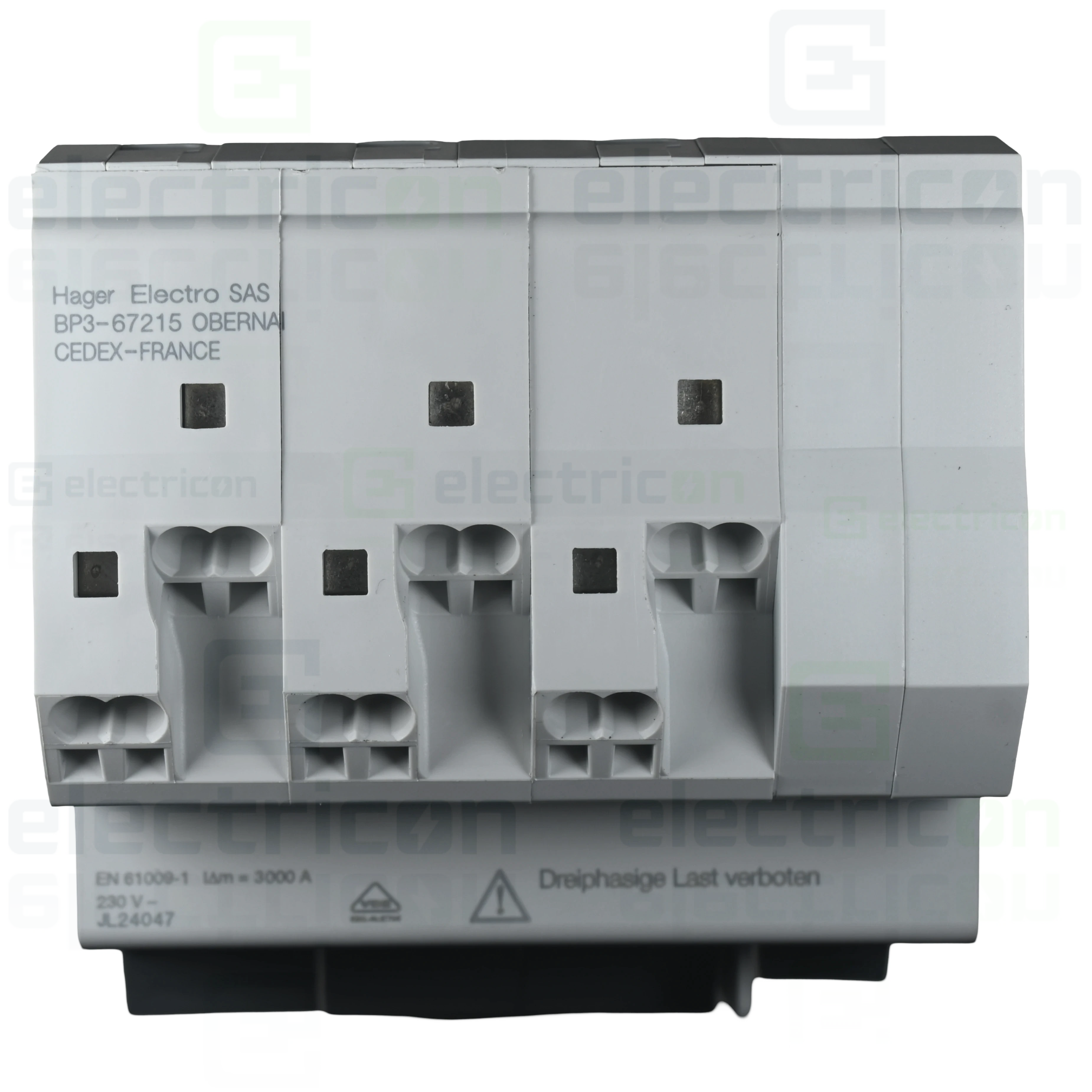 Disjunctor diferential 10A/30mA Hager - ADZ310D [2]