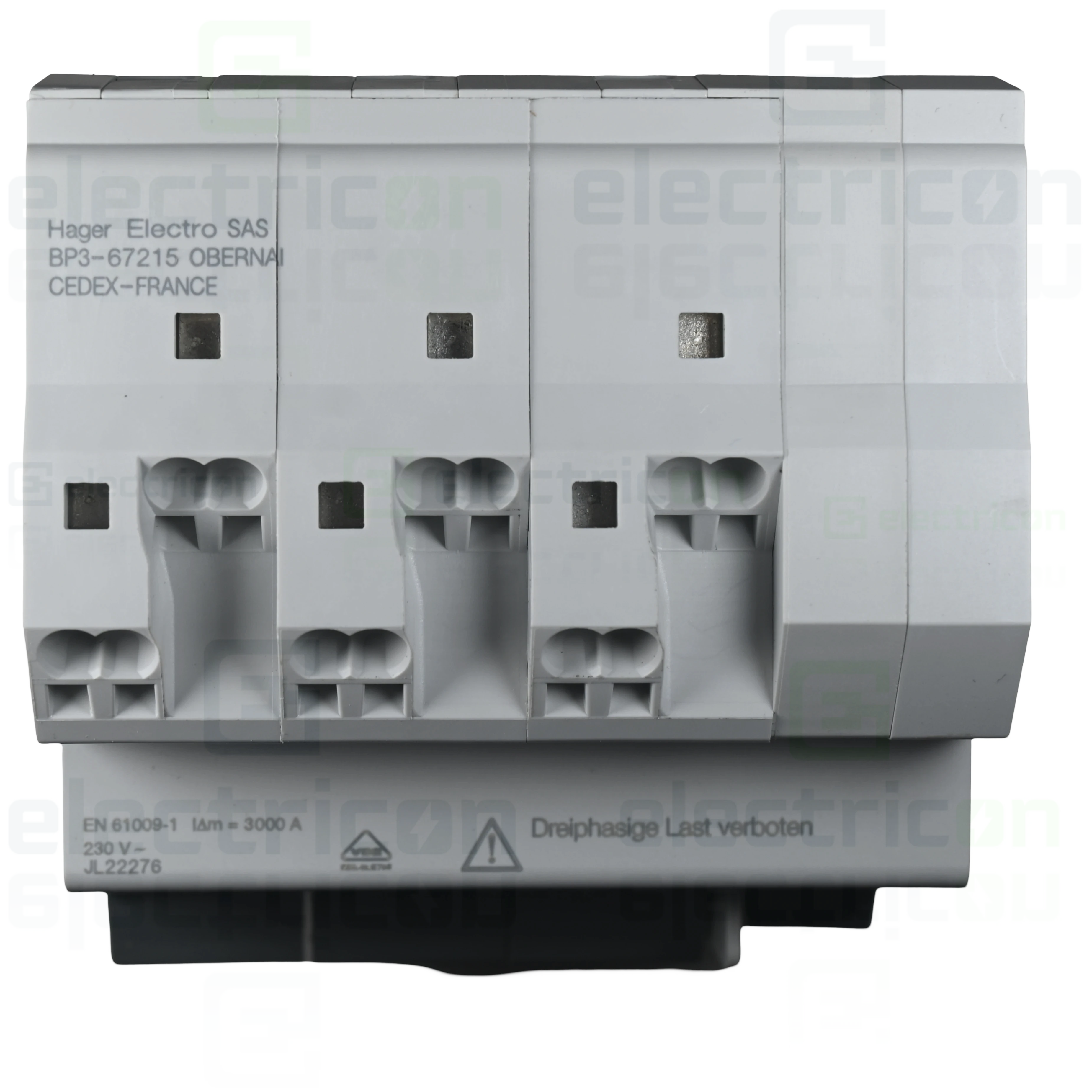 Disjunctor diferential 13A/30mA Hager - ADZ313D [2]