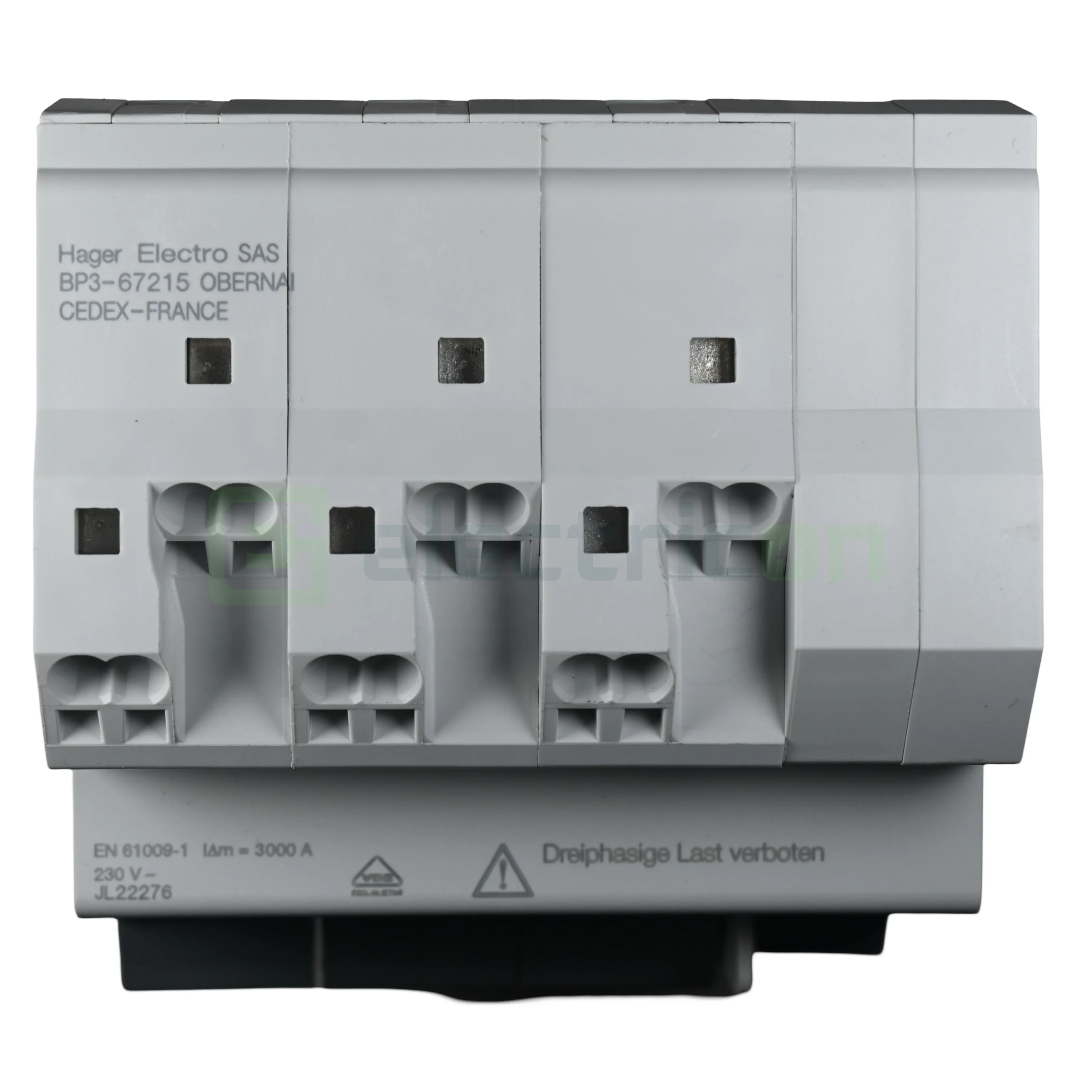 Disjunctor diferential 10A/30mA Hager - ADZ360D [5]