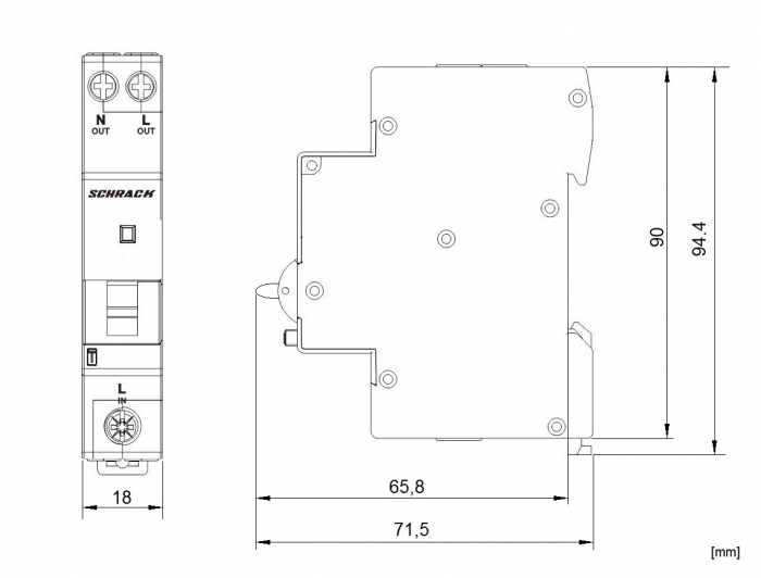 Siguranta RCBO 6A/30mA Schrack - AI618506 [3]