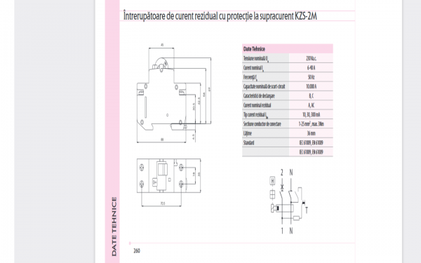 Siguranta RCBO 16A/30mA ETI - 002173204 [2]