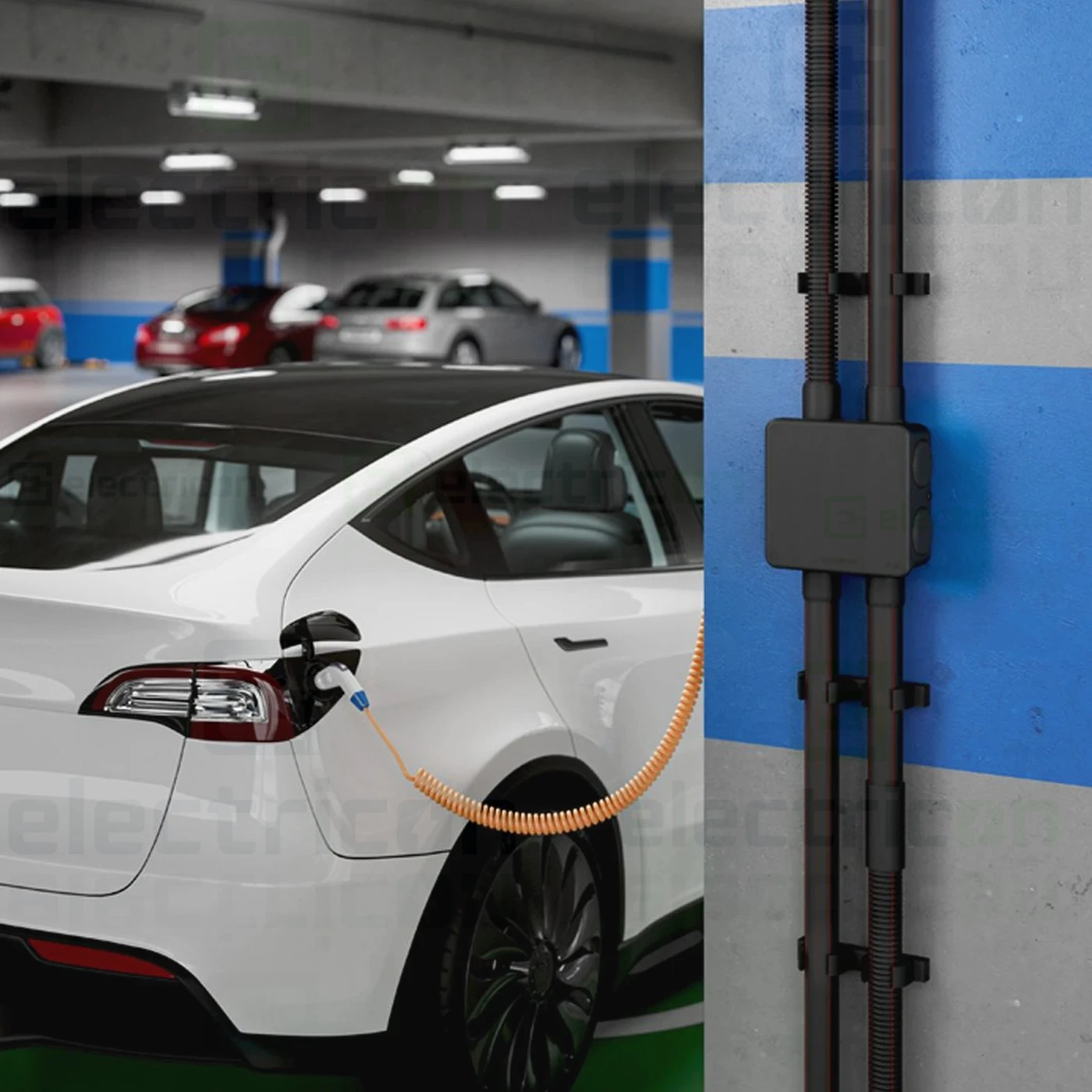 Cutie de jonctiune  cu montaj aparent, cu garnituri de etansare, negru, Kouvidis, Durosol Plus ISR [2]