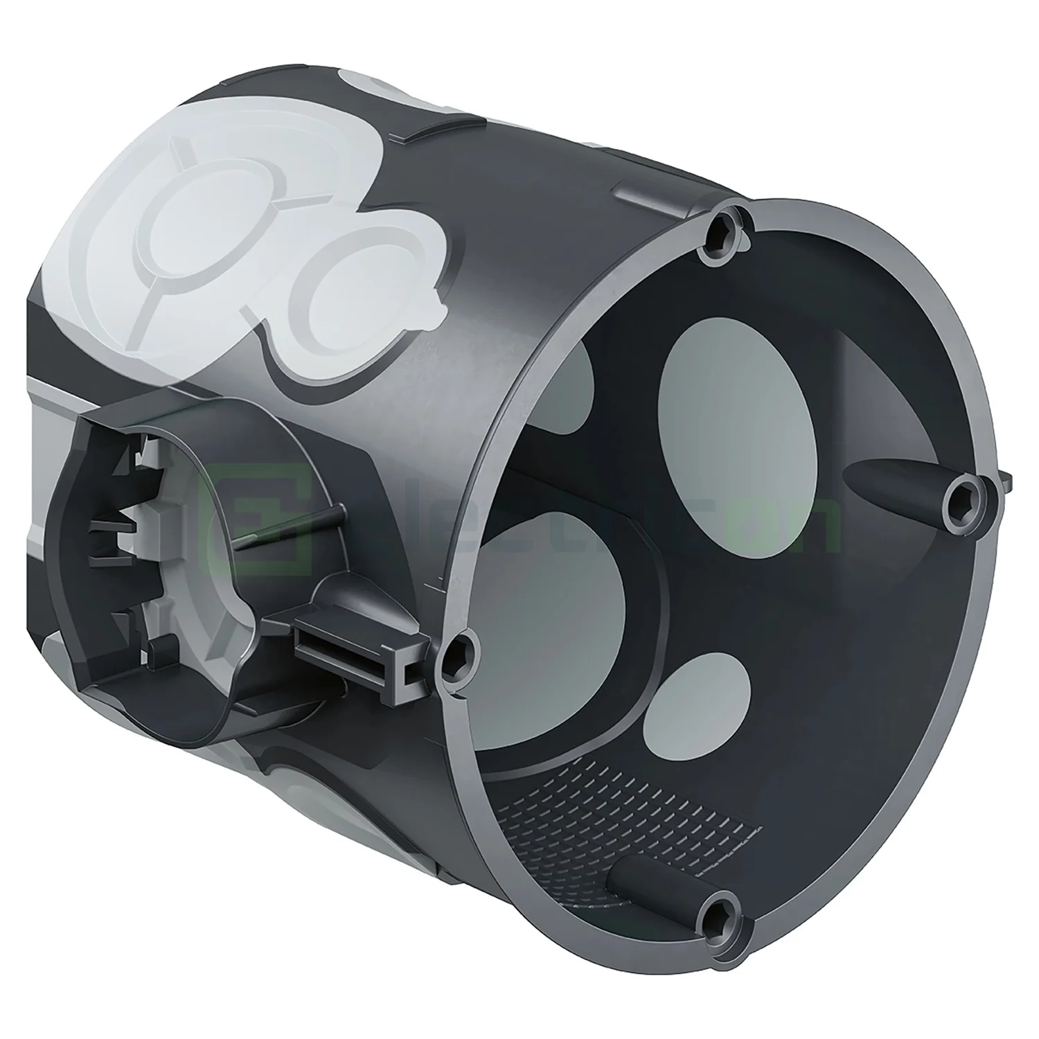 Doză aparataj, Ø60 mm, ECON 10, cu șuruburi, Kaiser, 1056-21 [3]