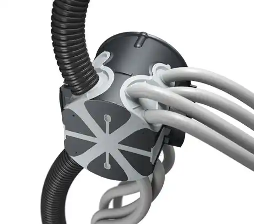 Doză aparataj, Ø60 mm, ECON 10, cu șuruburi, Kaiser, 1056-21 [5]