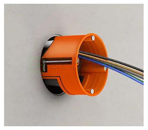 Doză aparataj, pentru electronice, cu buzunar flexibil, O-range Flex, Ø68 mm, Kaiser, 9268-94 [6]