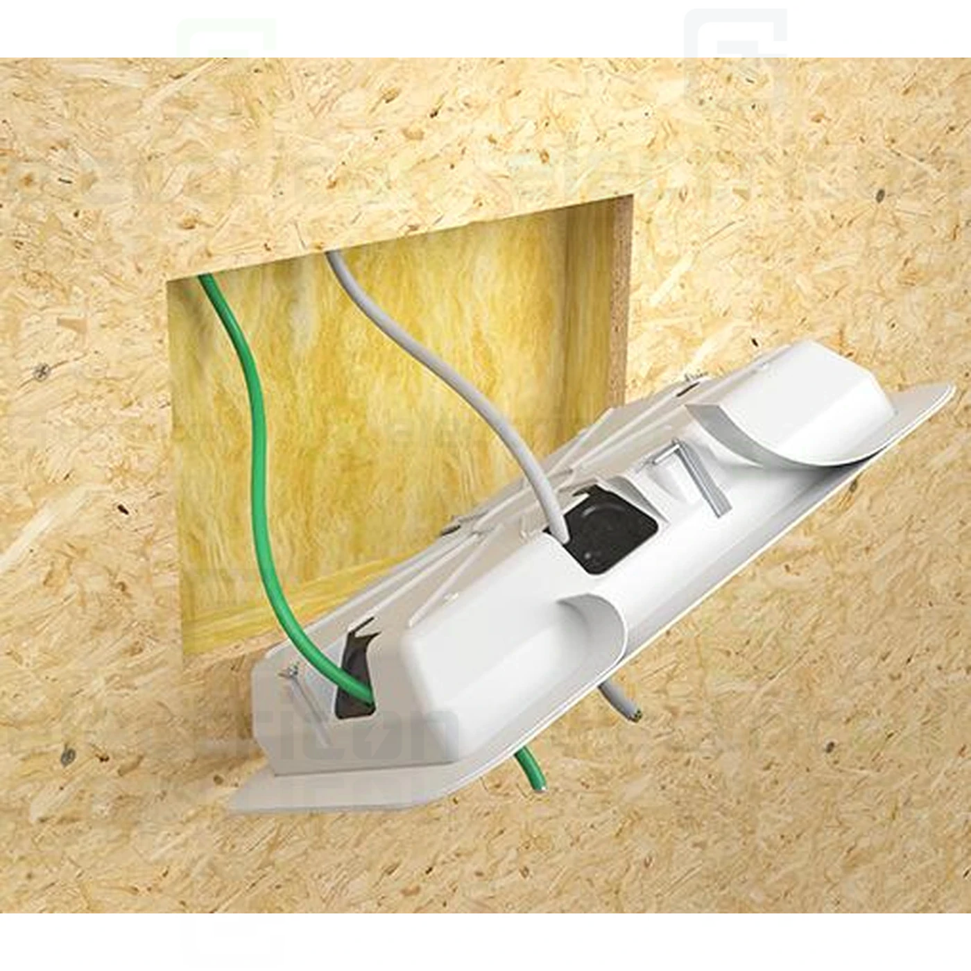 Doza aparataj, pentru instalatii de iluminat, Ø 120 mm, Kaiser, 9350-21 [4]