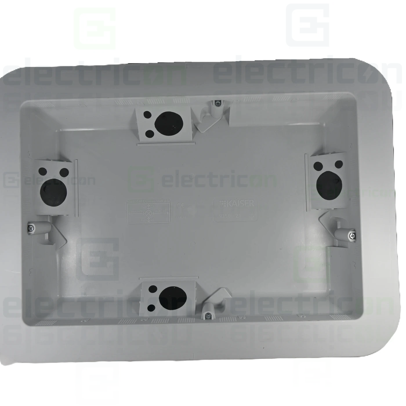 Doza aparataj, pentru instalatii de iluminat, Ø 120 mm, Kaiser, 9350-21 [7]