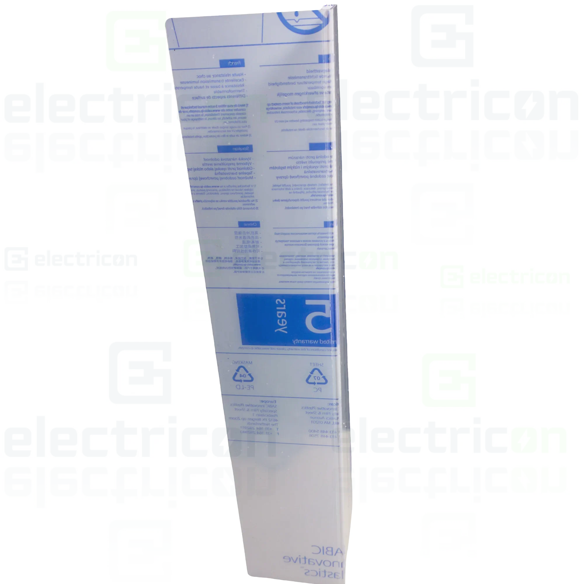 Ecran protectie plastic L620mm, Hager, UC816 [2]