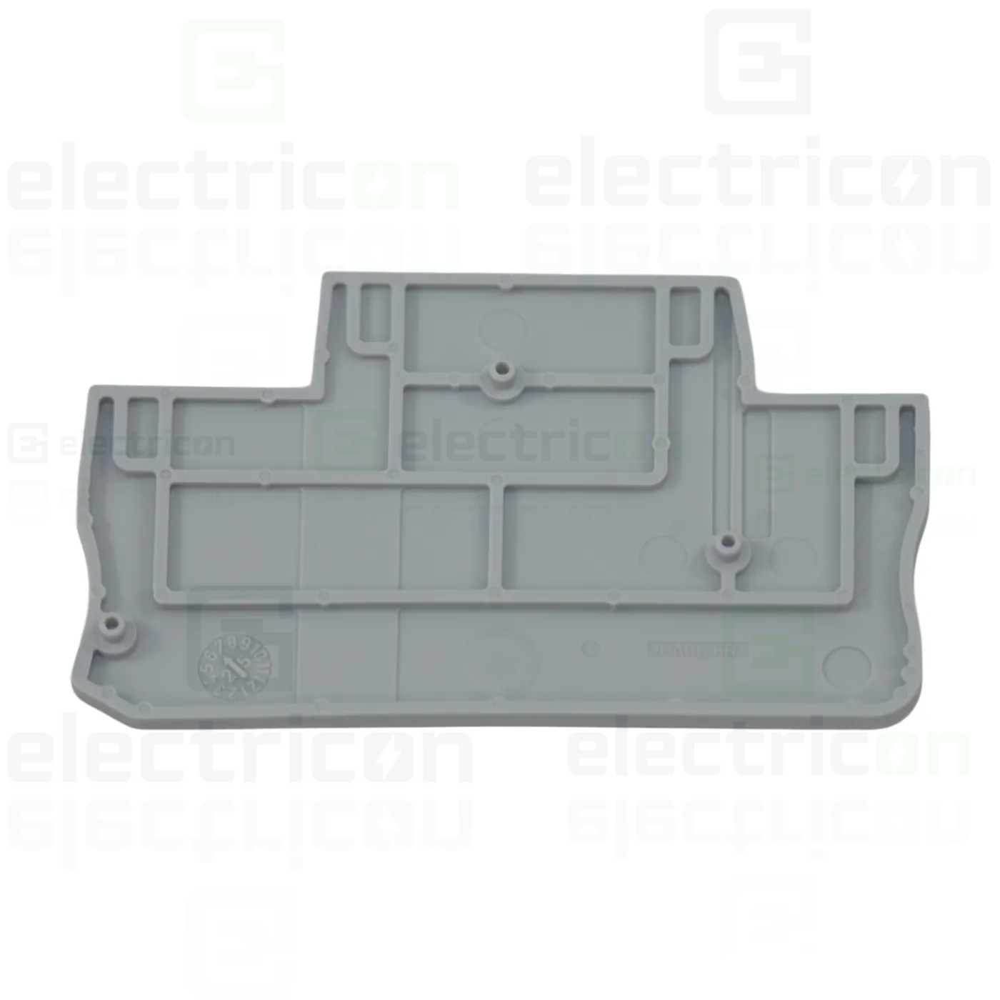 Element terminal pentru clemele șir, seria PTTB, gri, D-PTTB 2,5, Phoenix Contact, 3211634 [2]