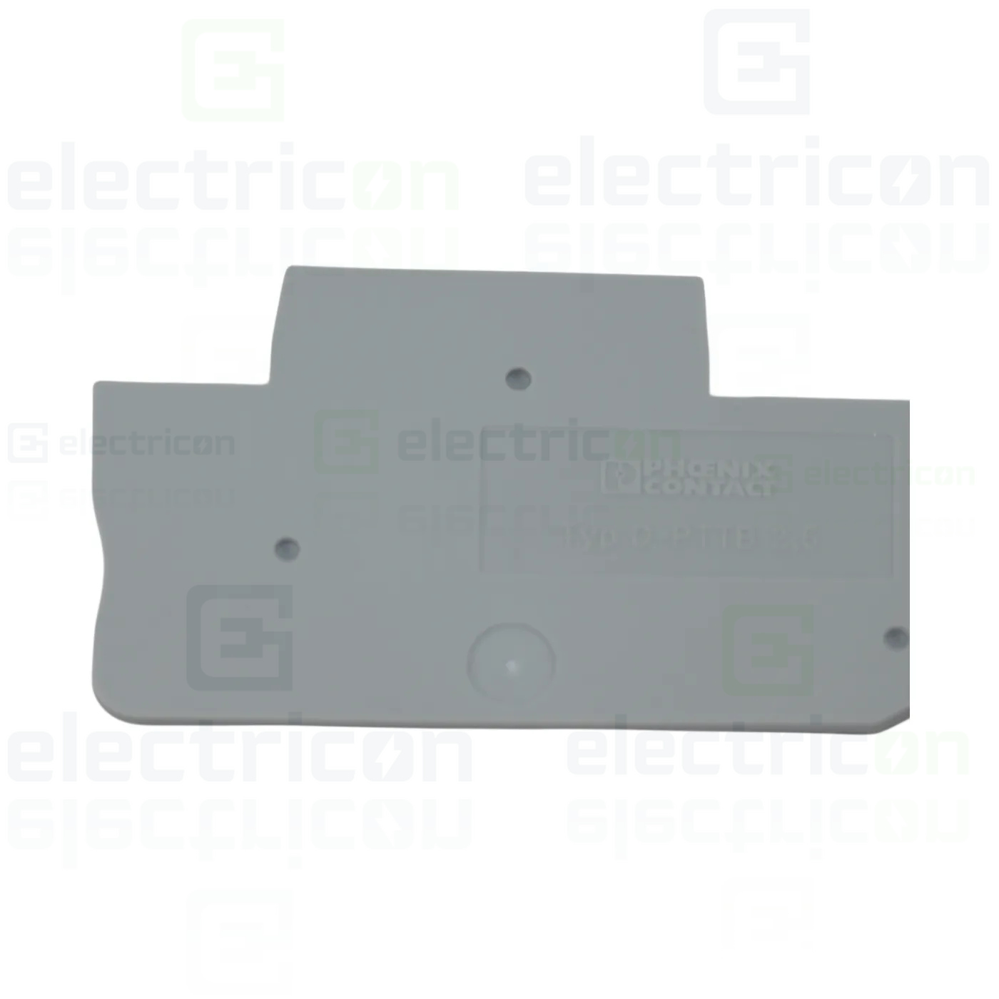 Element terminal pentru clemele șir, seria PTTB, gri, D-PTTB 2,5, Phoenix Contact, 3211634 [1]