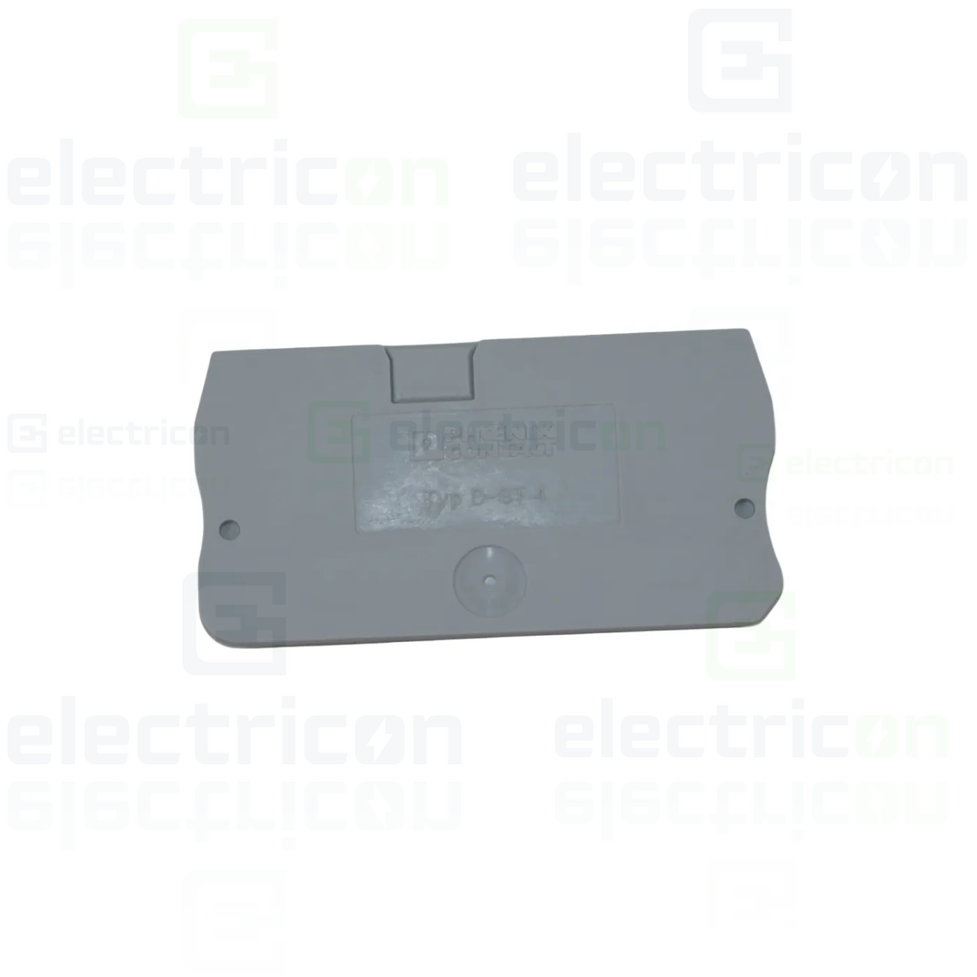 Element terminal pentru clemele șir, seria ST, gri, D-ST 4, Phoenix Contact, 3030420 [1]