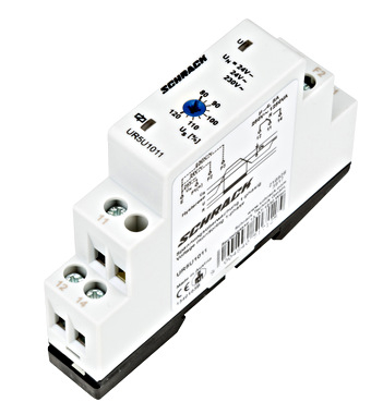 Releu monitorizare sistem monofazat, 240VAC/DC sau 230VAC, 5A, 1M, 1CC, Schrack,  UR5U1011 [3]