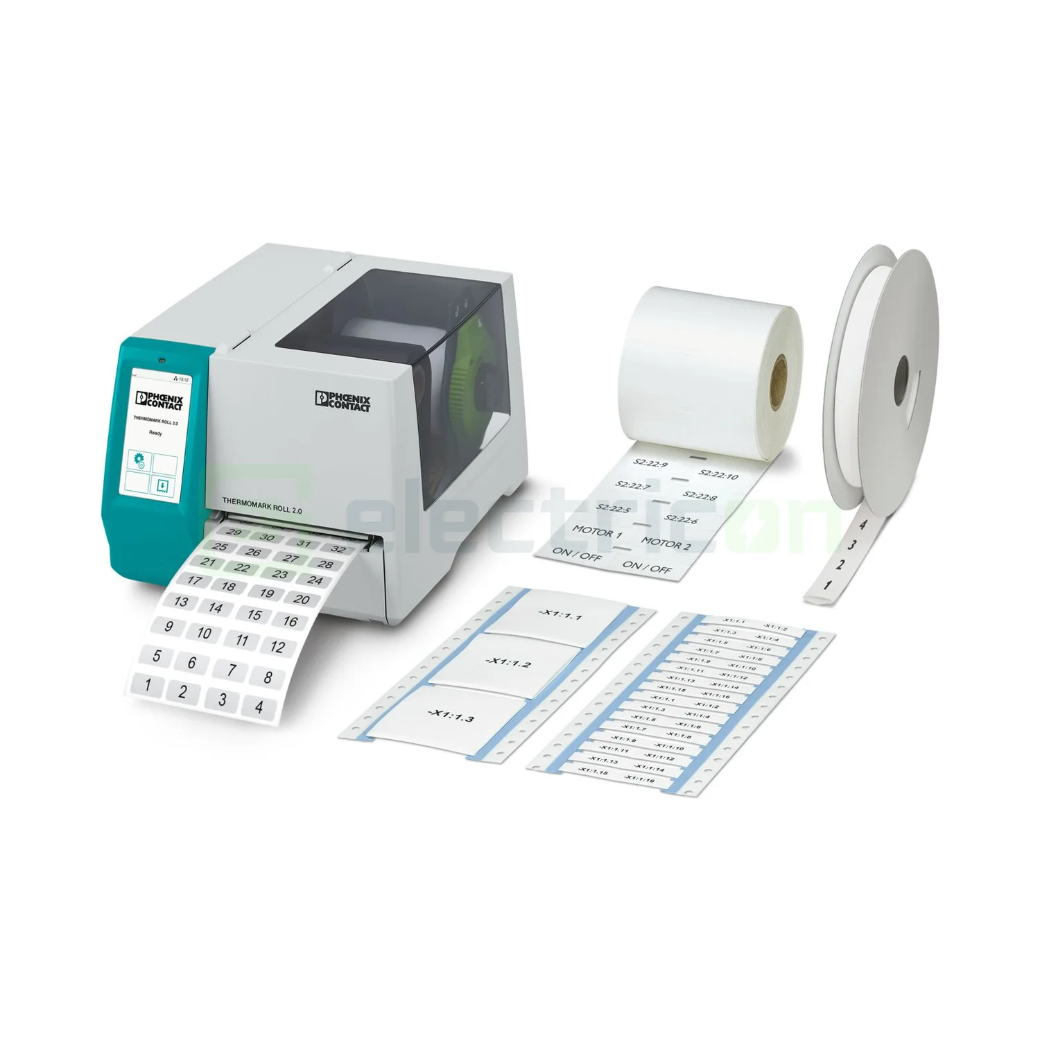 Imprimantă Phoenix Contact Thermomark Roll 2.0 cod 1085260, format rolă, ecran tactil [4]