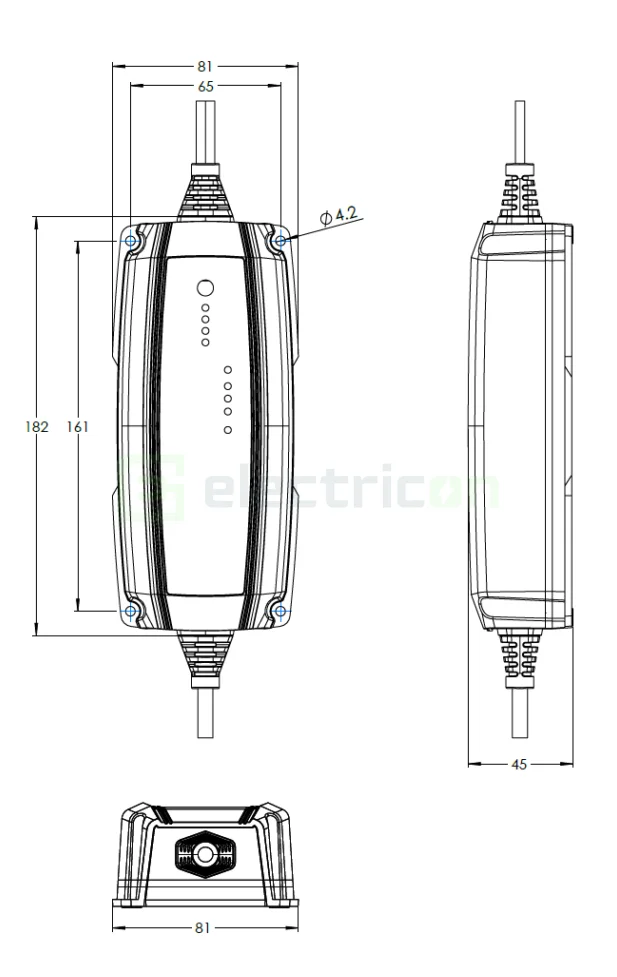 Incarcator de retea Victron Energy Blue Smart IP65s Charger 12 5 + DC connector [2]