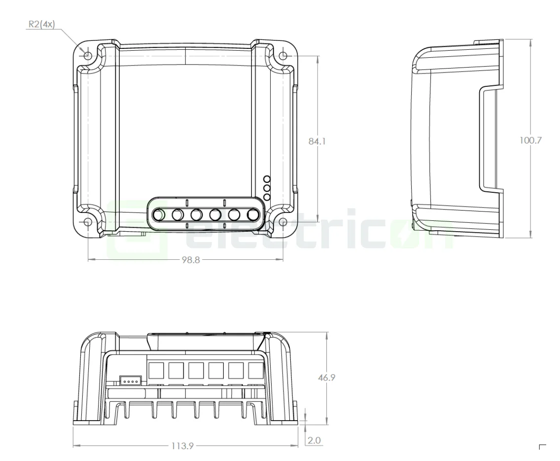 Incarcator solar 12V 24V 15A Victron Energy BlueSolar MPPT 100 15 (12 24V-15A) [6]