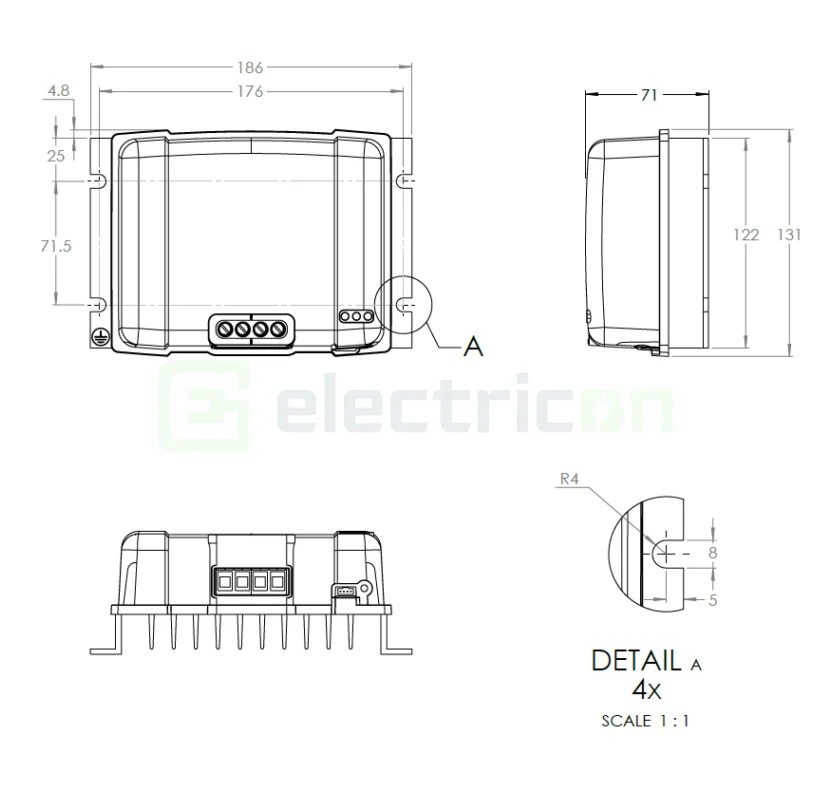 Incarcator solar 12V 24V 30A Victron Energy BlueSolar MPPT 100 30 [3]