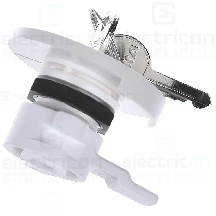 Încuietoare cu 2 chei pentru tablouri Hager Univers seria FWB, FZ597N [8]