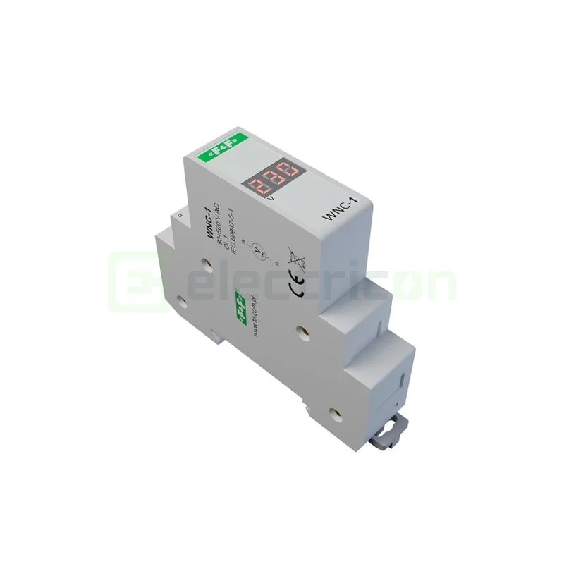 Indicator Voltaj monofazic, 80-500VAC, F&F Filipowski, WNC-1 [2]