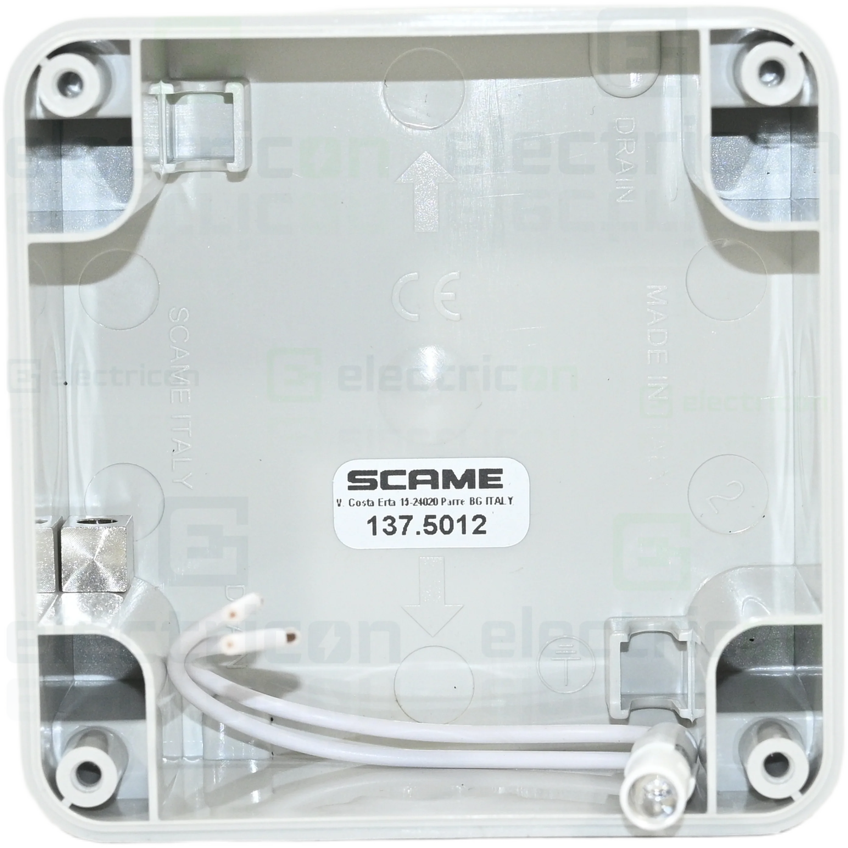 Intrerupator aparent Scame 20AX IP65 M95 cu indicator neon - 137.5012 [4]