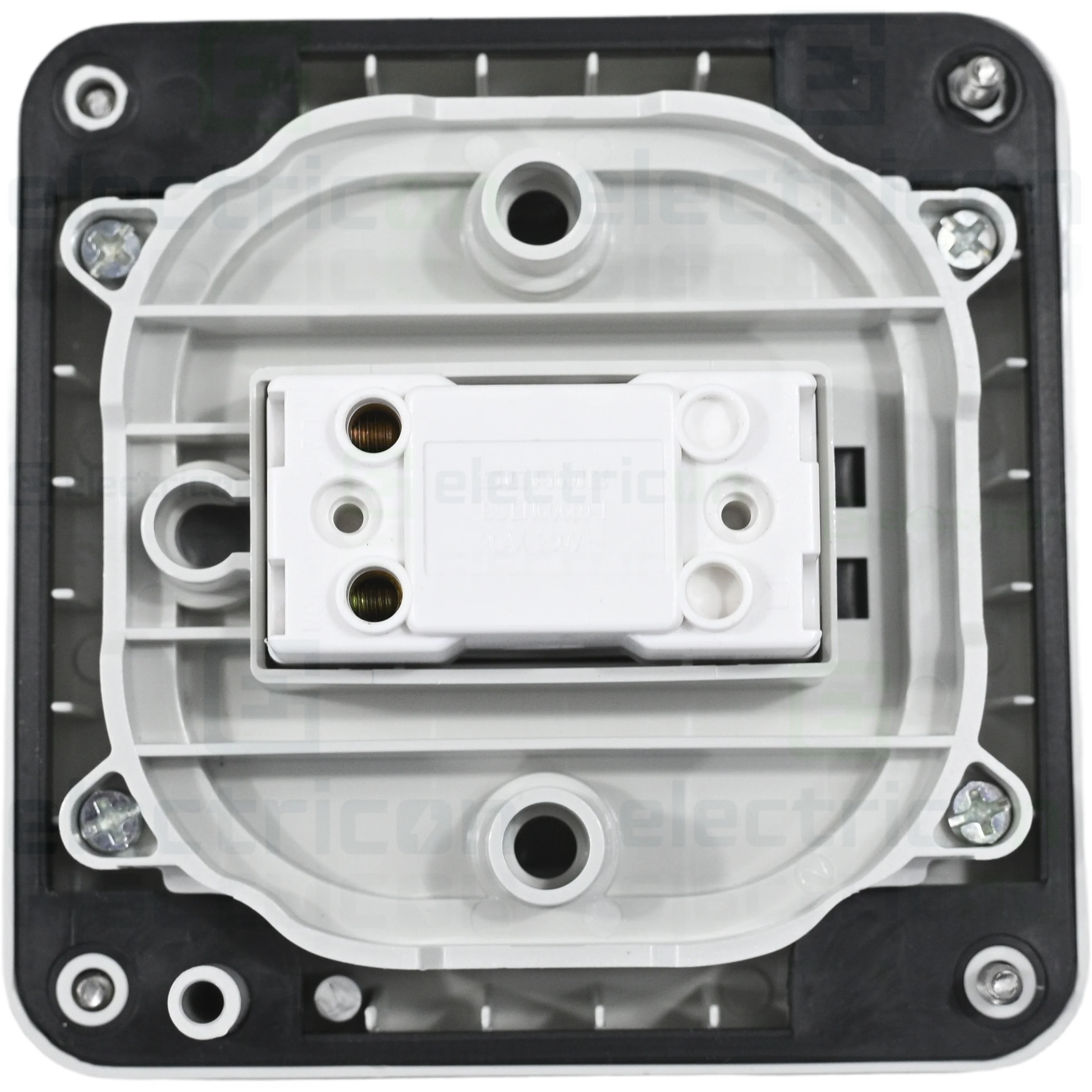 Intrerupator aparent Scame 20AX IP65 M95 cu indicator neon - 137.5012 [2]