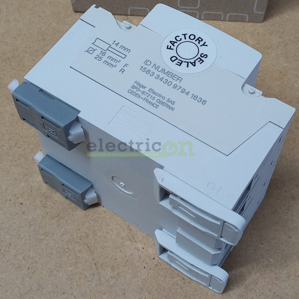 Diferential 40A/30mA Hager - CDB640E [4]