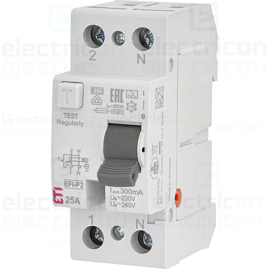 Intreruptor RCCB 25A/300mA ETI - 002061131 [1]