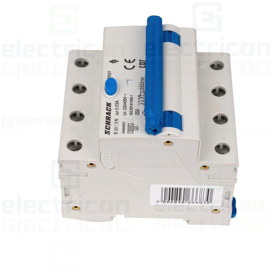 Siguranta RCBO 20A/30mA Schrack - AK668820 [7]