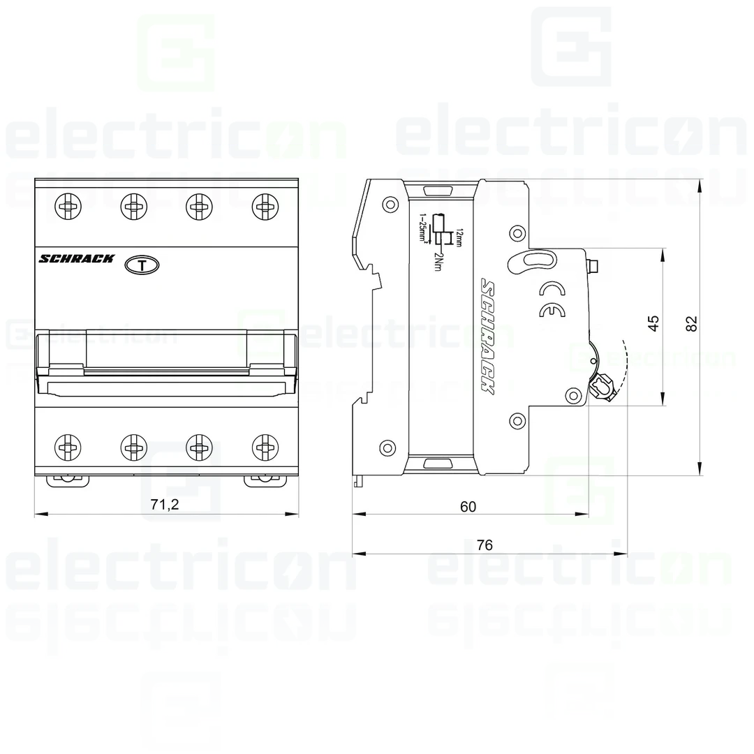 Siguranta RCBO 20A/30mA Schrack - AK668820 [12]