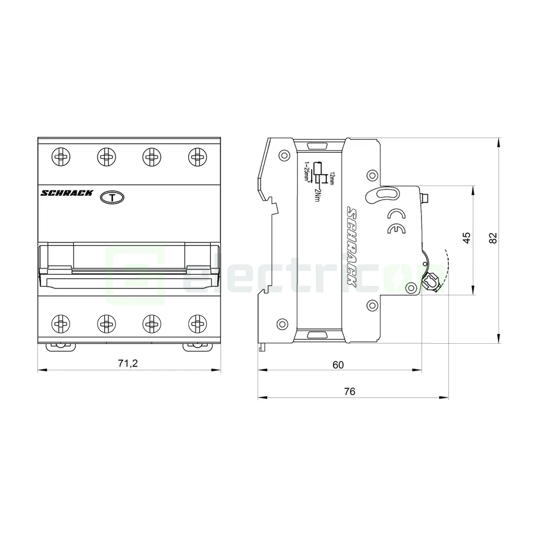 Siguranta RCBO 13A/30mA Schrack - AK667813 [2]