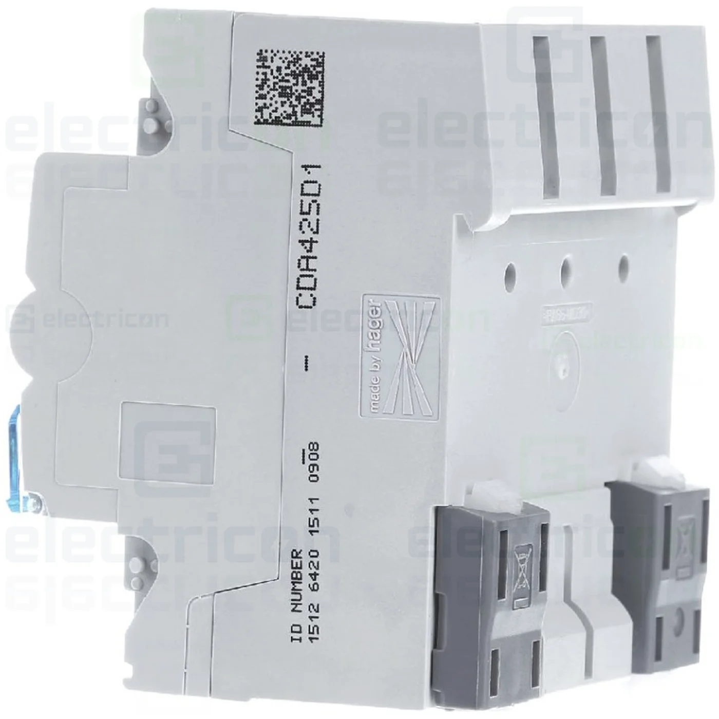 Intrerupator RCCB 4P 30mA 25A tip A Hager CDA425D [3]