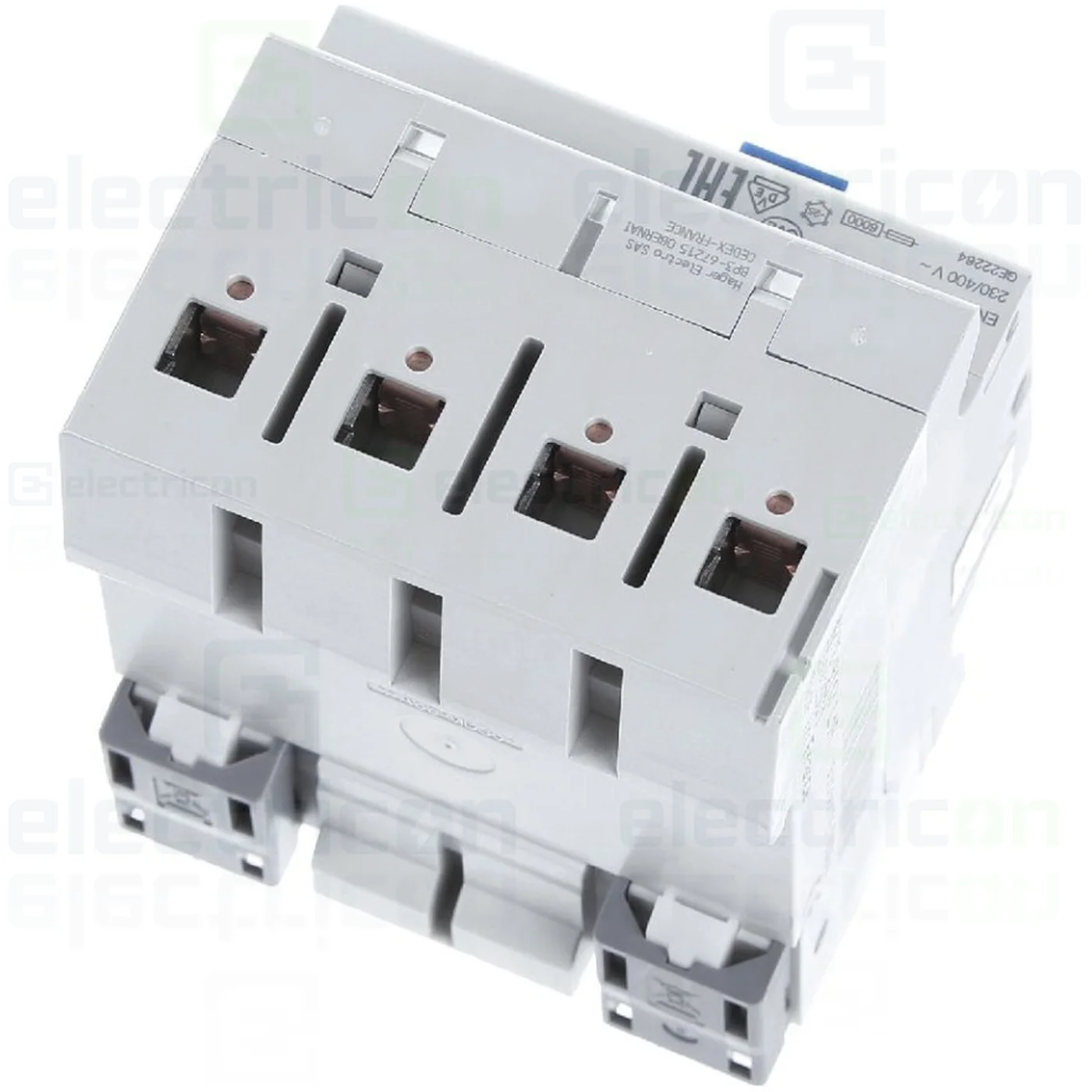 Intrerupator RCCB 4P 30mA 25A tip A Hager CDA425D [8]