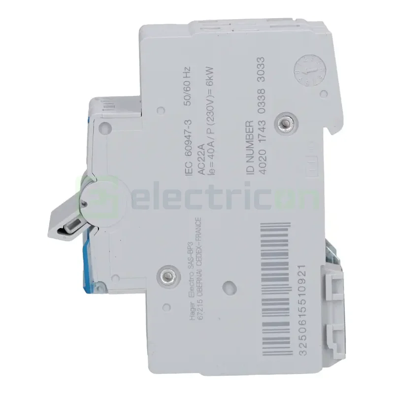 Inversor 2P 40A, 230V I-0-II, punct comun superior 2M [3]