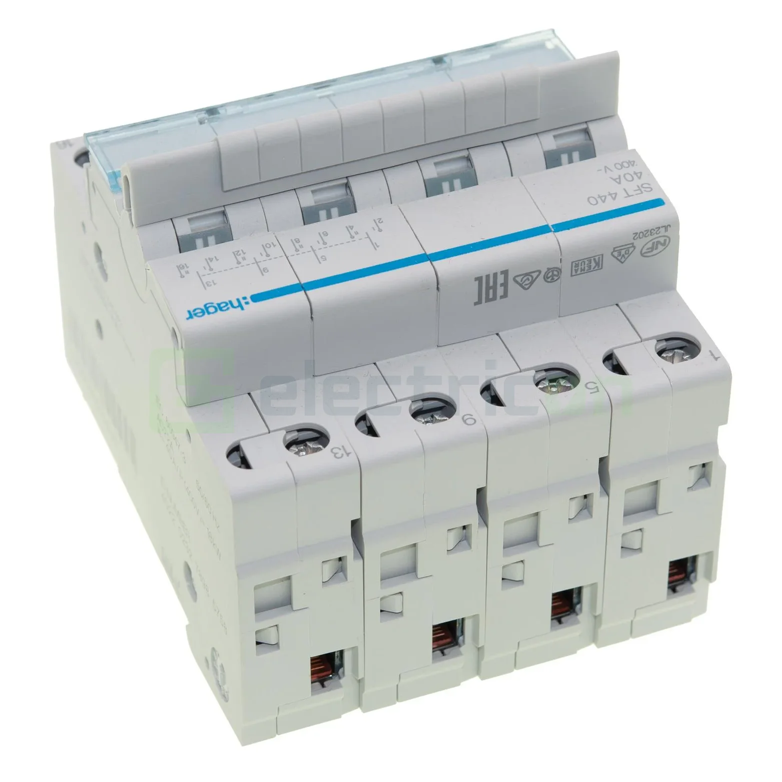 Inversor 4P 40A, 400V I-0-II, punct comun superior 4M [4]