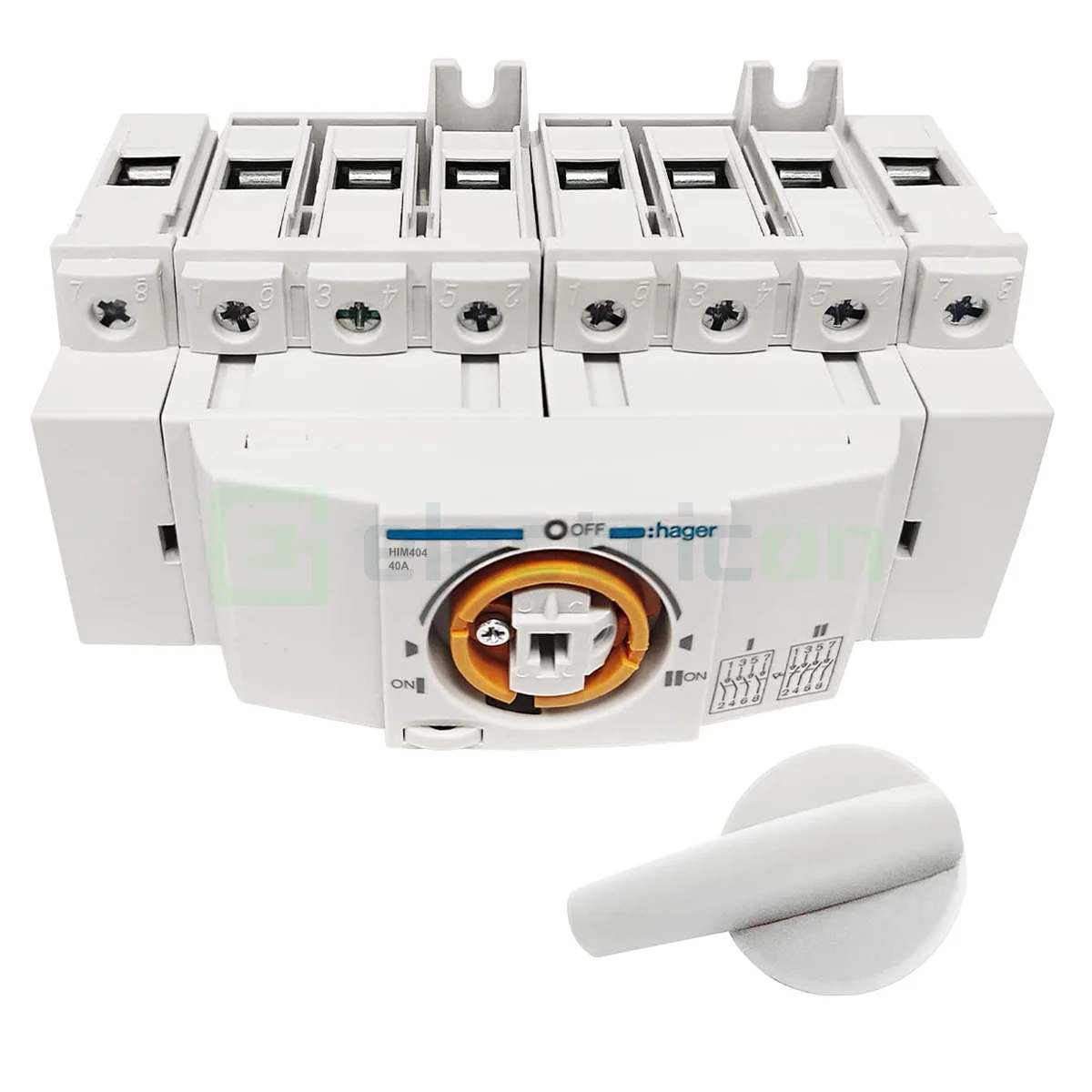 Inversor 4P 40A, I-0-II, M1 [3]