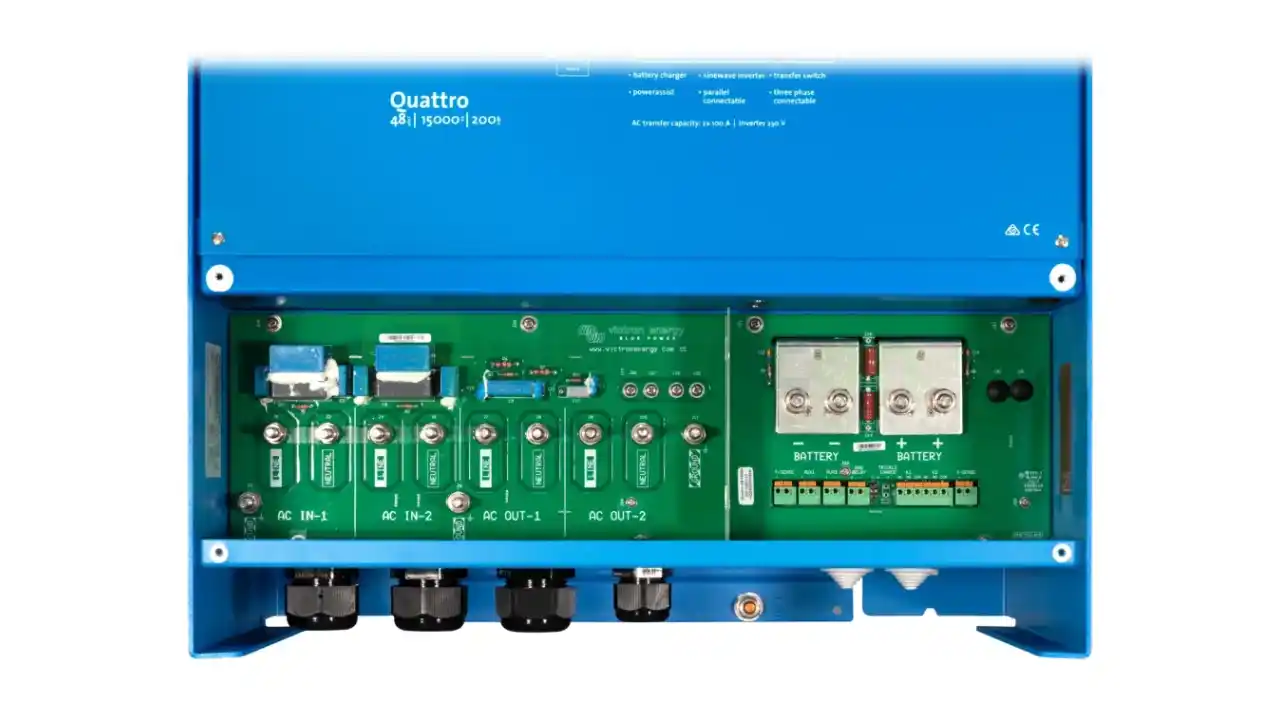 Invertor cu charger 48V 15000VA Victron Energy Quattro 48 15000 200-100 100 [2]