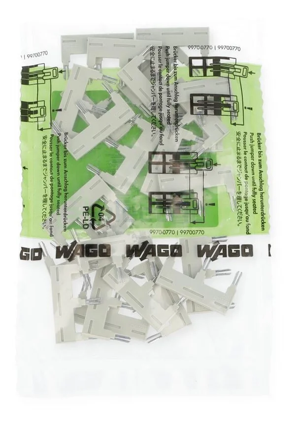 Jumper 3 cai, izolat, gri, Wago, 788-114 [2]