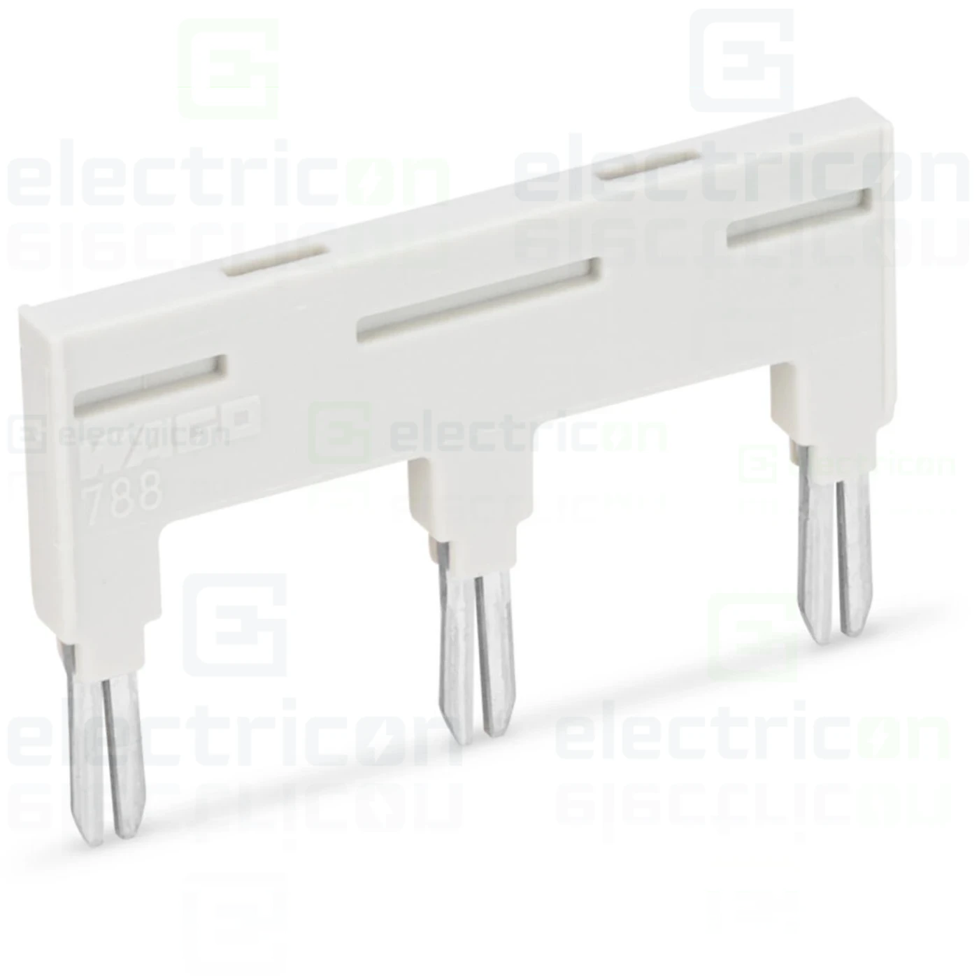 Jumper 3 cai, izolat, gri, Wago, 788-114 [1]