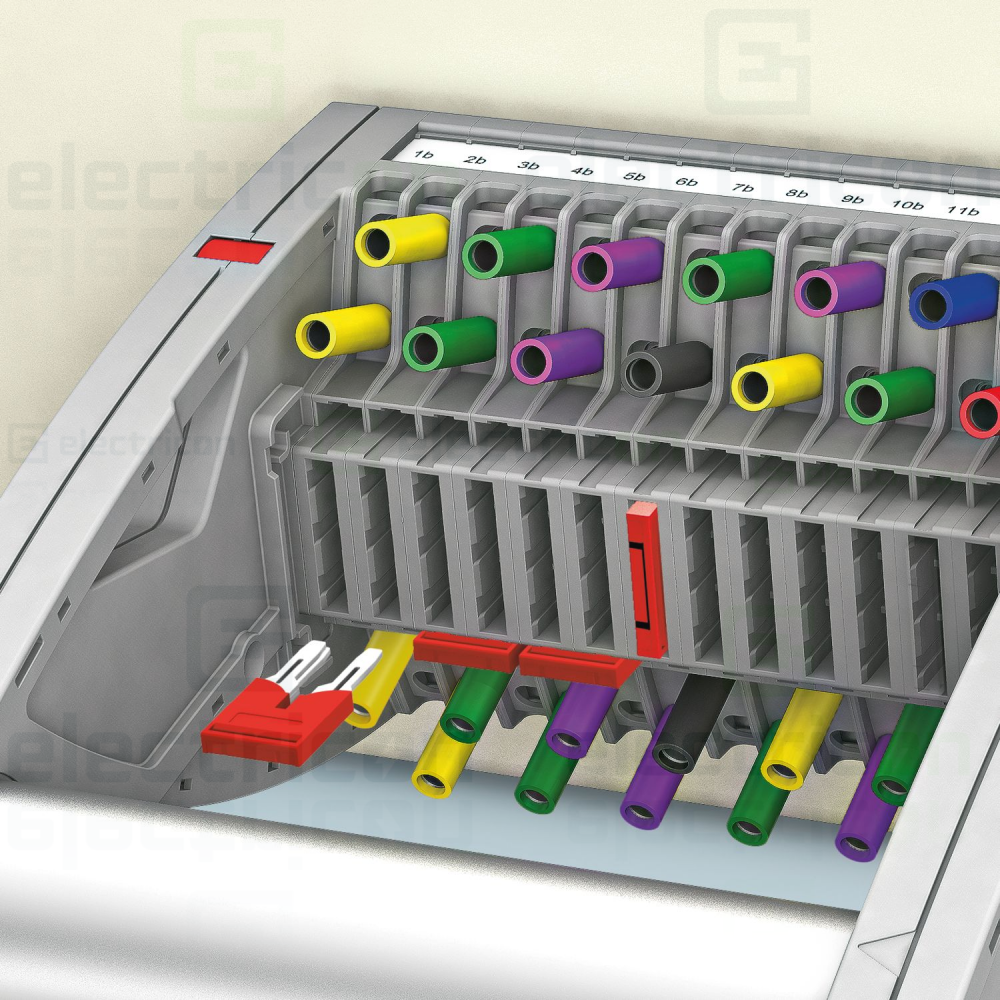 Jumper 2 pini, Phoenix Contact, FBS 2-8, 3030284 [2]