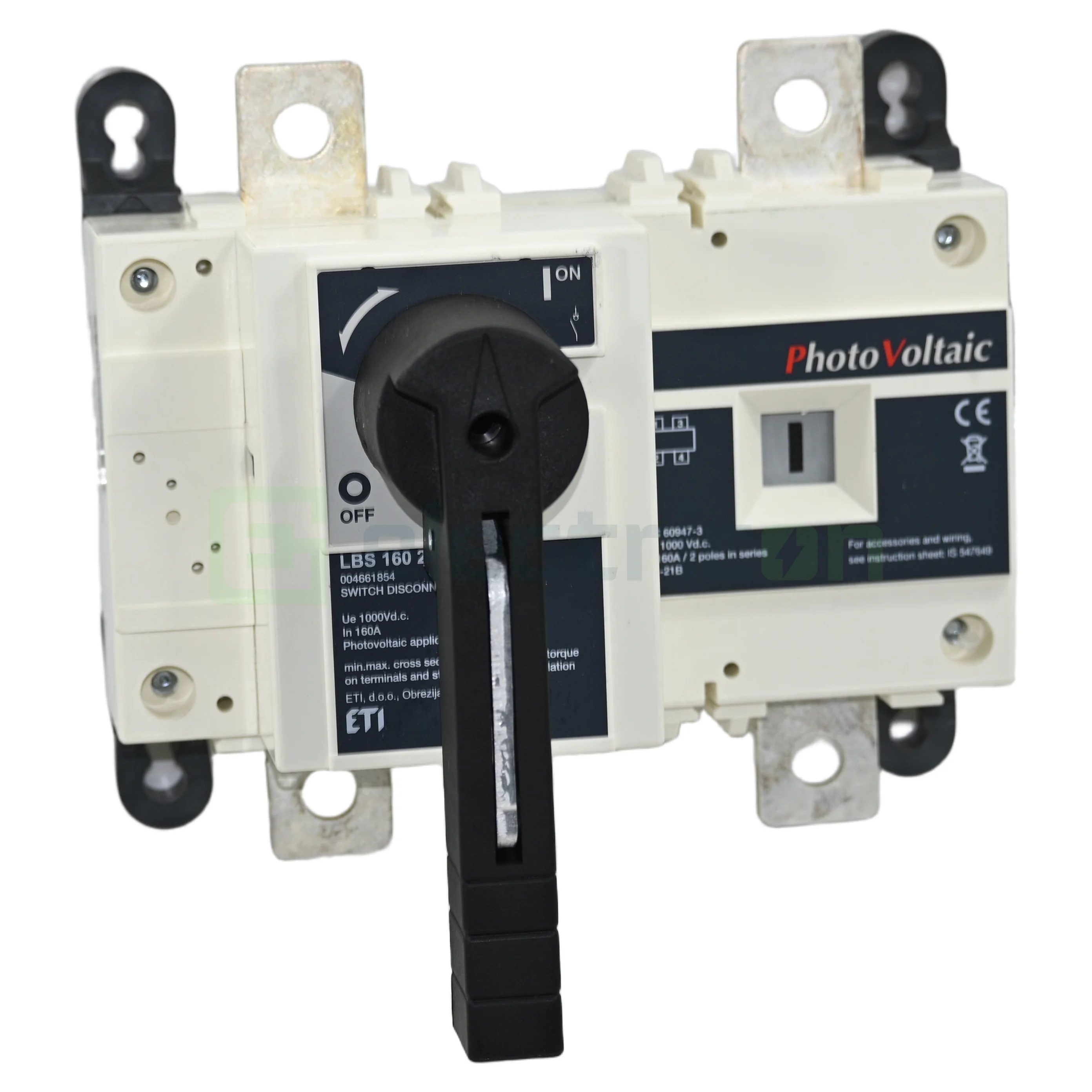 Kit ETI: Separator de sarcină 160A DC și mâner de acționare [2]