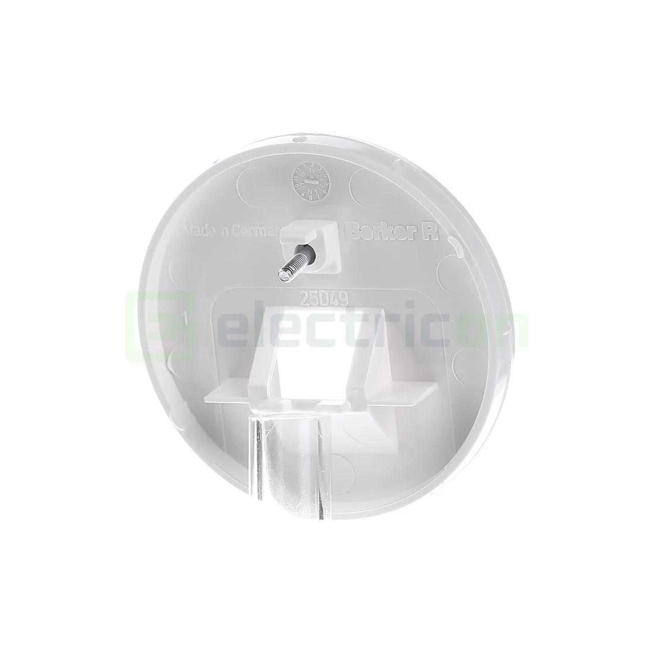 Masca priza date simpla ,R.1/R.3/R.clasic alb polar, lucios , Berker.14072089, Hager, 14072089 [3]