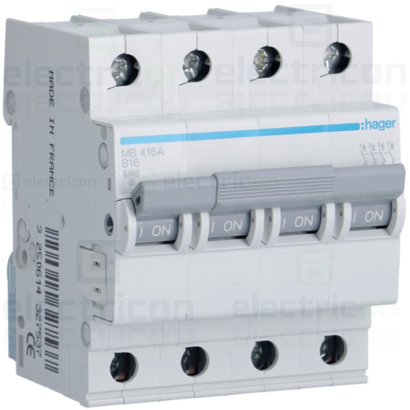 Siguranta MCB B6A Hager - MBN406 [1]