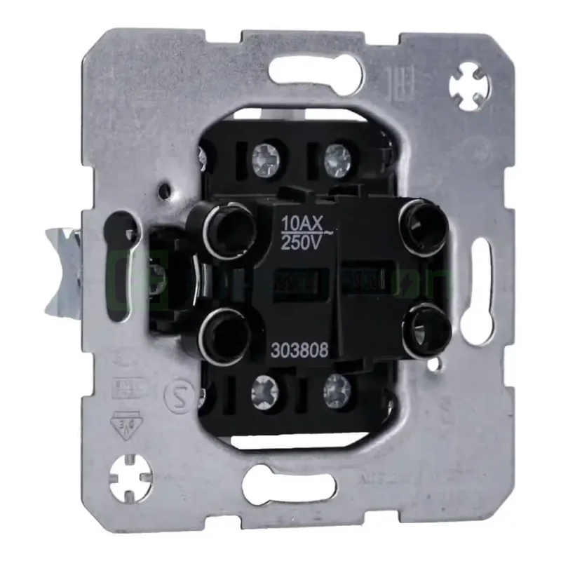 Mecanism intrerupator dublu  cap scara 10A,250V-303808, Hager, 303808 [2]